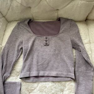 Women's Purple Knit Top